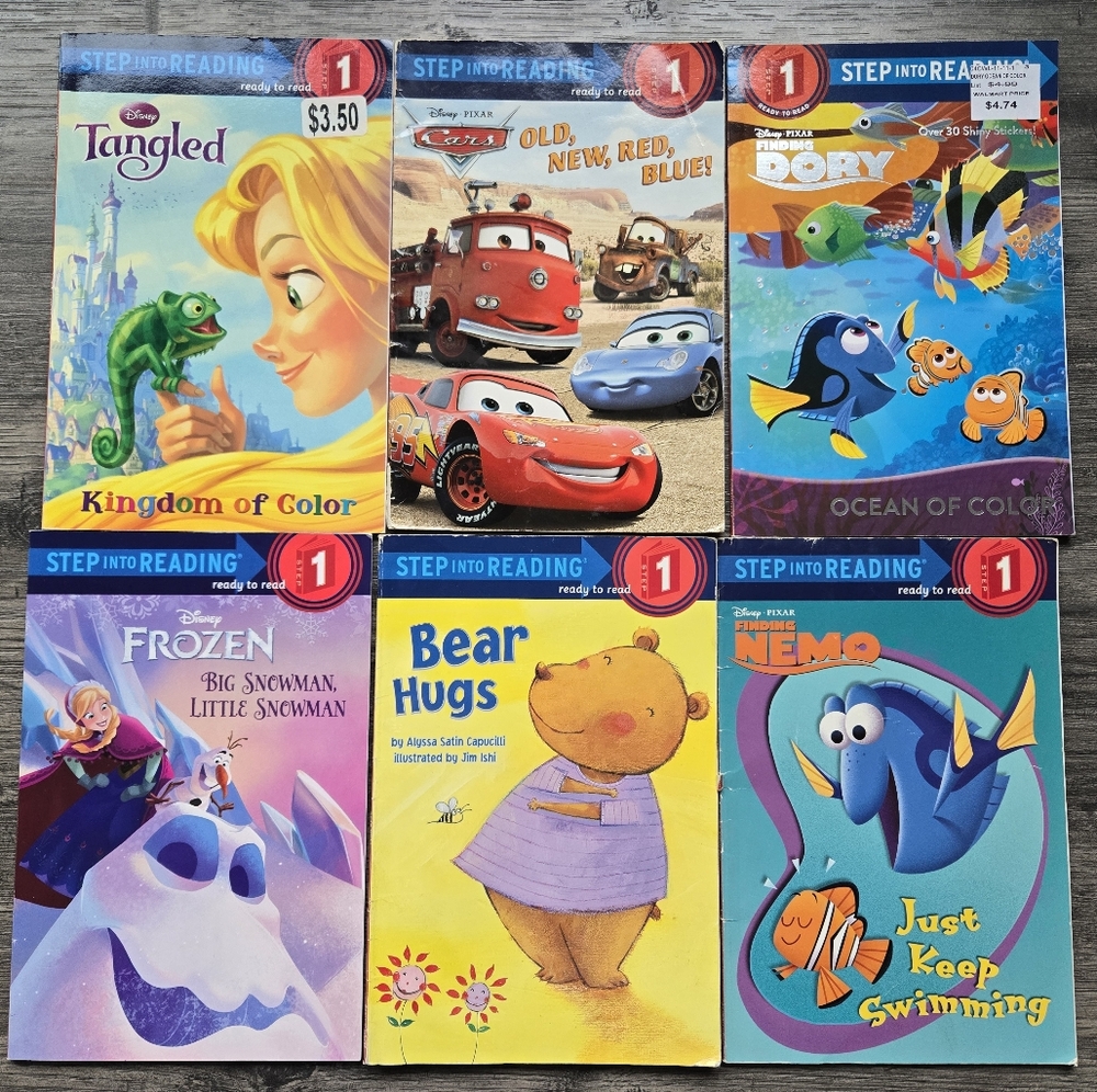 Disney Storybook Set - Frozen, Tangled, Cars, and More